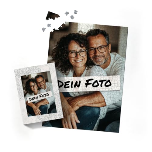 Fotopuzzle mit eigenem Bild - Fotopuzzle selbst gestalten 2000 Teile Hochformat - Schachtel Floral Ornaments - Puzzle mit Foto personalisiert - Geschenk Geburtstag Floral Ornaments 2000 Teile Hoch von fotobar