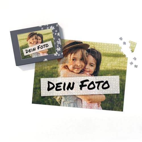 Fotopuzzle mit eigenem Bild - Fotopuzzle selbst gestalten 2000 Teile - Schachtel Puzzleteile - 2000 Teile Puzzle mit Foto - Geschenk Geburtstag von fotobar