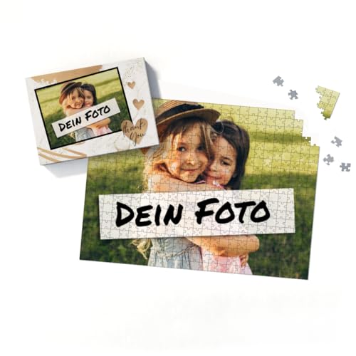 Fotopuzzle mit eigenem Bild - Puzzle selbst gestalten 500 Teile - Schachtel Thank You - mit Foto personalisiert - Geschenk Freundschaft, Geburtstag Fotopuzzle mit eigenem Bild - Puzzle selbst gestalten 500 Teile - Schachtel Thank You - mit Foto personalisiert - Geschenk Freundschaft, Geburtstag von fotobar