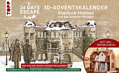 24 DAYS ESCAPE 3D-Adventskalender – Sherlock Holmes und das Anwesen Moriarty von Frechverlag GmbH