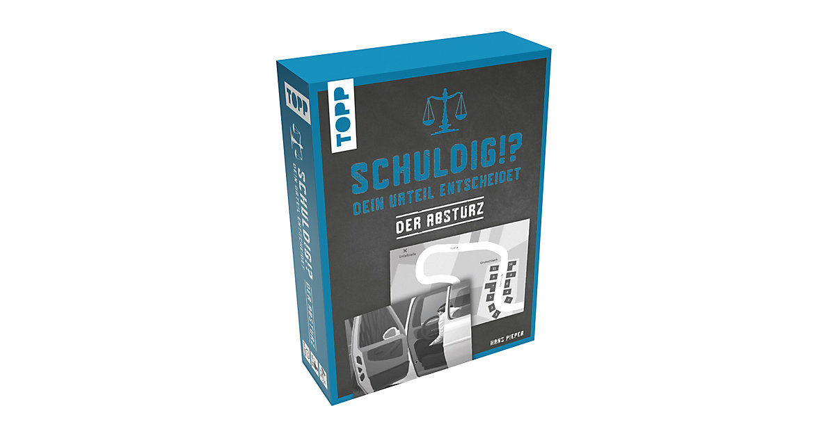 Schuldig?! Dein Urteil entscheidet - Der Absturz. - Ein Krimispiel in 5 spannenden Abschnitten, die Gerichtsverhandlung am Spieltisch Schuldig?! Dein Urteil entscheidet - Der Absturz. - Ein Krimispiel in 5 spannenden Abschnitten, die Gerichtsverhandlung am Spieltisch von frechverlag