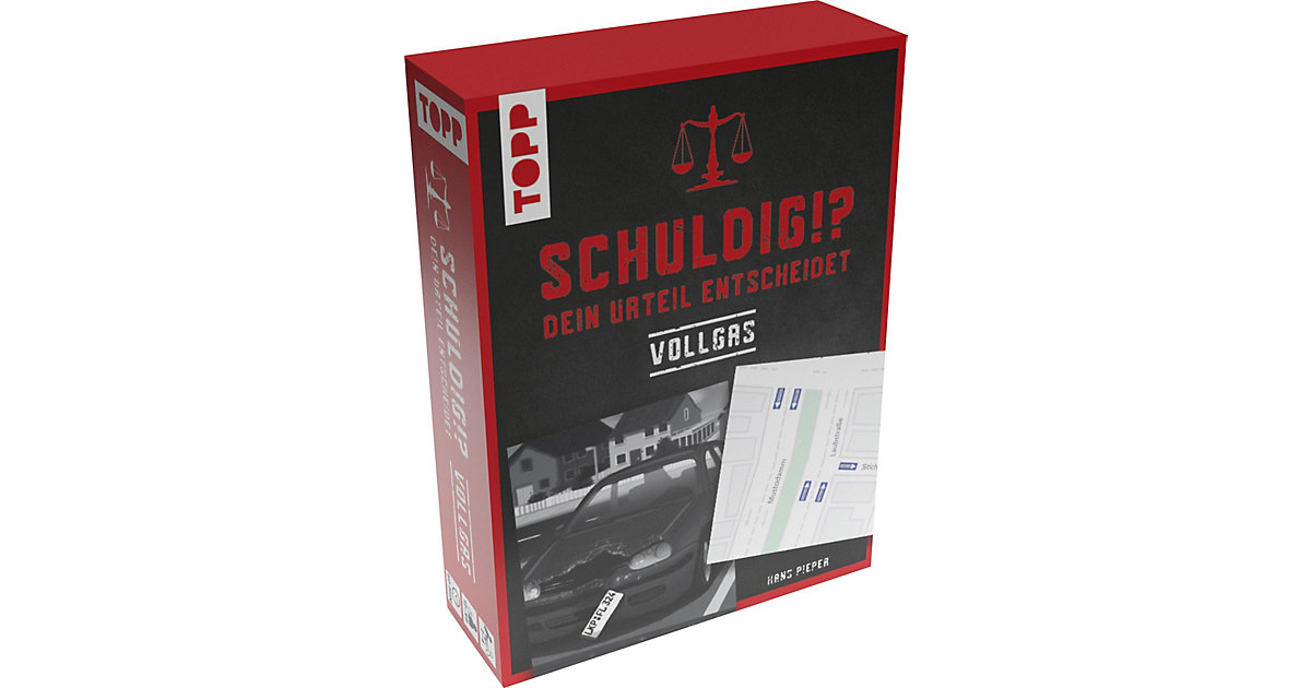 Schuldig?! Dein Urteil entscheidet - Vollgas. - Ein Krimispiel in 5 spannenden Abschnitten, die Gerichtsverhandlung am Spieltisch Schuldig?! Dein Urteil entscheidet - Vollgas. - Ein Krimispiel in 5 spannenden Abschnitten, die Gerichtsverhandlung am Spieltisch von frechverlag