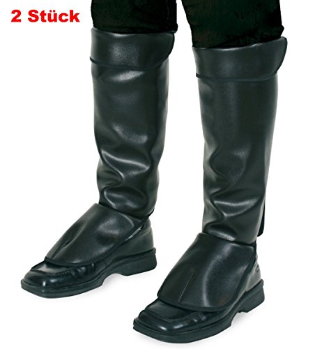 FASCHING 56593 Gamaschen Lederoptik Stiefel-Stulpen NEU/OVP von fries