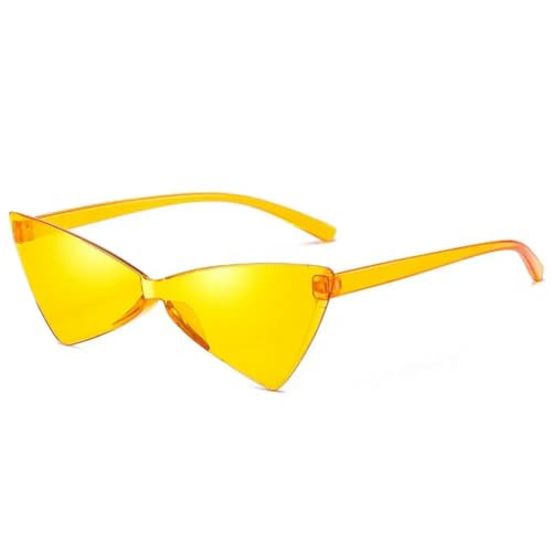 frissin Dreieckige Sonnenbrille, Bonbonfarben, einteilig, randlos, Party-Sonnenbrille für Erwachsene, farbige, transparente Sonnenbrille, Schattierungen, Brillen frissin Dreieckige Sonnenbrille, Bonbonfarben, einteilig, randlos, Party-Sonnenbrille für Erwachsene, farbige, transparente Sonnenbrille, Schattierungen, Brillen von frissin