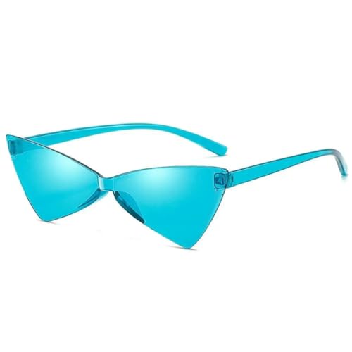 frissin Dreieckige Sonnenbrille, Bonbonfarben, einteilig, randlos, Party-Sonnenbrille für Erwachsene, farbige, transparente Sonnenbrille, Schattierungen, Brillen frissin Dreieckige Sonnenbrille, Bonbonfarben, einteilig, randlos, Party-Sonnenbrille für Erwachsene, farbige, transparente Sonnenbrille, Schattierungen, Brillen von frissin