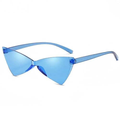 frissin Dreieckige Sonnenbrille, Bonbonfarben, einteilig, randlos, Party-Sonnenbrille für Erwachsene, farbige, transparente Sonnenbrille, Schattierungen, Brillen frissin Dreieckige Sonnenbrille, Bonbonfarben, einteilig, randlos, Party-Sonnenbrille für Erwachsene, farbige, transparente Sonnenbrille, Schattierungen, Brillen von frissin