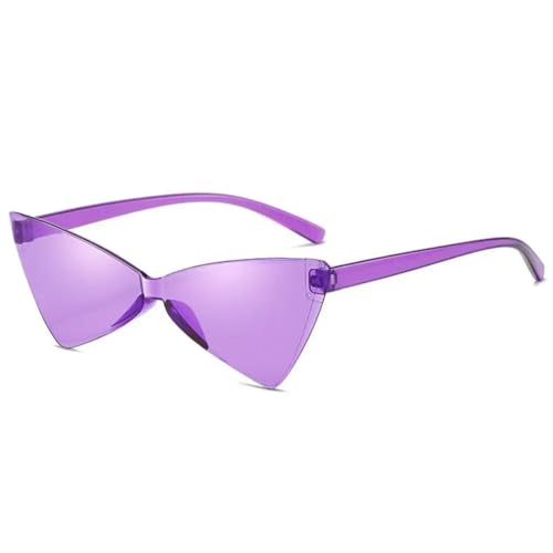frissin Dreieckige Sonnenbrille, Bonbonfarben, einteilig, randlos, Party-Sonnenbrille für Erwachsene, farbige, transparente Sonnenbrille, Schattierungen, Brillen frissin Dreieckige Sonnenbrille, Bonbonfarben, einteilig, randlos, Party-Sonnenbrille für Erwachsene, farbige, transparente Sonnenbrille, Schattierungen, Brillen von frissin