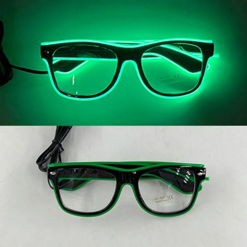 frissin Lustige Brille Kostüm Requisiten Alien Sonnenbrille für Damen Herren Schwarze Linse Jungen Mädchen Brillen Leuchtende Brille für Halloween frissin Lustige Brille Kostüm Requisiten Alien Sonnenbrille für Damen Herren Schwarze Linse Jungen Mädchen Brillen Leuchtende Brille für Halloween von frissin