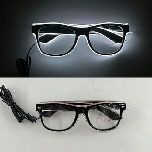 frissin Lustige Brille Kostüm Requisiten Alien Sonnenbrille für Damen Herren Schwarze Linse Jungen Mädchen Brillen Leuchtende Brille für Halloween frissin Lustige Brille Kostüm Requisiten Alien Sonnenbrille für Damen Herren Schwarze Linse Jungen Mädchen Brillen Leuchtende Brille für Halloween von frissin