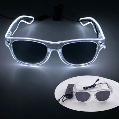frissin Lustige Brille Kostüm Requisiten Alien Sonnenbrille für Damen Herren Schwarze Linse Jungen Mädchen Brillen Leuchtende Brille für Halloween frissin Lustige Brille Kostüm Requisiten Alien Sonnenbrille für Damen Herren Schwarze Linse Jungen Mädchen Brillen Leuchtende Brille für Halloween von frissin