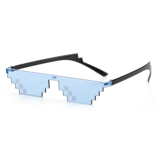 frissin Lustige Mosaik-Sonnenbrille Thug Life Sonnenbrille Pixel Schwarz Retro Gamer Roboter Sonnenbrille Geburtstag Party Cosplay Gefälligkeiten frissin Lustige Mosaik-Sonnenbrille Thug Life Sonnenbrille Pixel Schwarz Retro Gamer Roboter Sonnenbrille Geburtstag Party Cosplay Gefälligkeiten von frissin