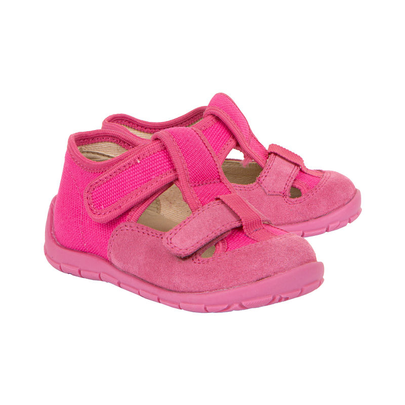 Klett-Lauflernsandalen CLASSIC in fuxia von froddo®