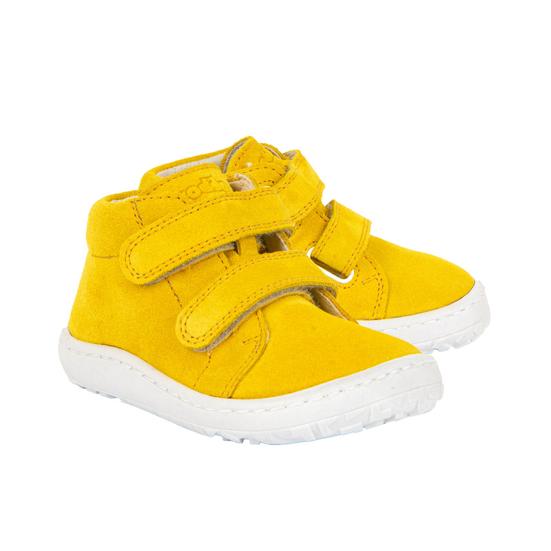 Klett-Lauflernschuhe BAREFOOT FIRST STEP in yellow von froddo®