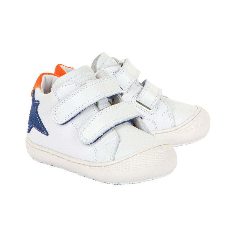 Klett-Lauflernschuhe OLLIE STAR in white von froddo®