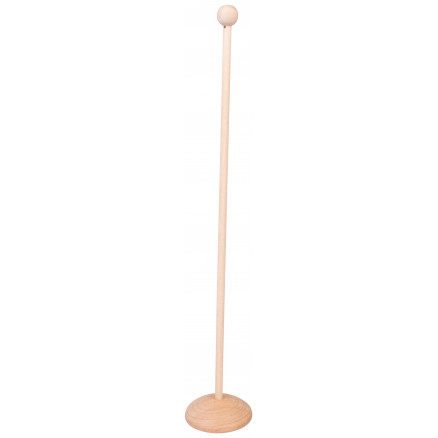 fromWOOD Holz Tisch-Fahnenmast klein 30cm von fromWOOD