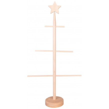 fromWOOD Weihnachtsbaum Holz 40x25cm von fromWOOD