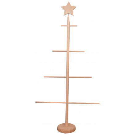 fromWOOD Weihnachtsbaum Holz 90x50cm von fromWOOD