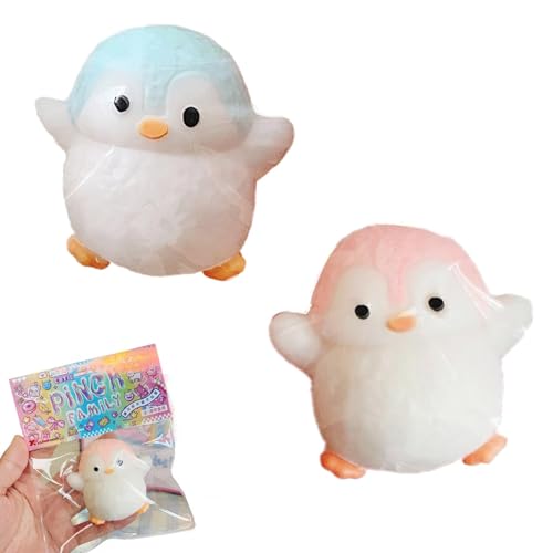 2Stück Taba Squishy, Fufu Squishy, Taba Squishy Set, Squishy Spielzeug, Pinguin Squishy Spielzeug, Pinguin Fidget Toys, Pinguin Squeeze Spielzeug für Erwachsene und Kinder von fufupaw