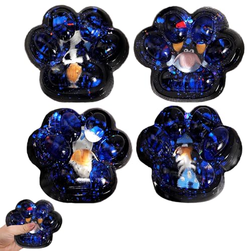 4 Stück Squishy Pfote, Pfoten Squishy, Taba Squishy, Katzenpfoten Squishy, Squeeze Spielzeug Für Kinder Erwachsene, Fufu Squishy, Squishy Cat Paw, Squeeze Toy Squishy Pfote, Süße Weiche Katzenpfoten von fufupaw