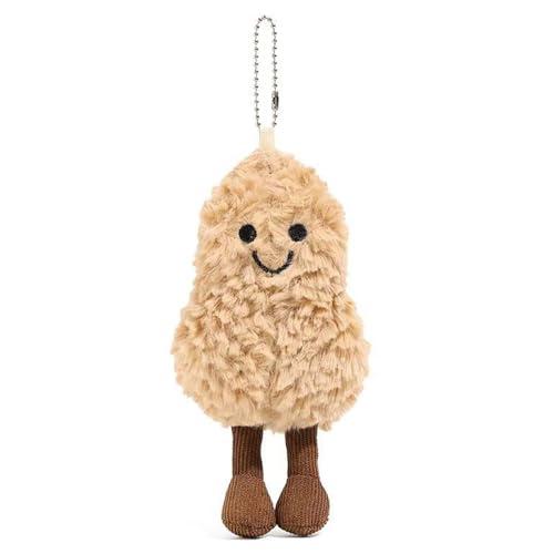Erdnuss Kuscheltier, Kuscheltier, Schlüsselanhänger, Lustig Schlüsselanhänger, Mit Niedlichem Design, Perfekter Begleiter für Unterwegs, Büro und Zuhause, Ideales Anhänger Geschenk für Alle Anlässe Erdnuss Kuscheltier, Kuscheltier, Schlüsselanhänger, Lustig Schlüsselanhänger, Mit Niedlichem Design, Perfekter Begleiter für Unterwegs, Büro und Zuhause, Ideales Anhänger Geschenk für Alle Anlässe von fufupaw