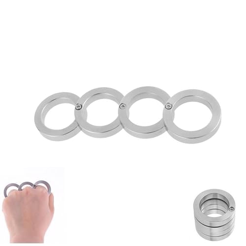 Folding Finger Ring, 4-Finger Triggerring, Fidget-Spielzeug für Erwachsene, Stressabbau und Angstlinderung, Tragbares Design für Unterwegs, Notfall-Glasschläger, Stressabbau Erwachsene Folding Finger Ring, 4-Finger Triggerring, Fidget-Spielzeug für Erwachsene, Stressabbau und Angstlinderung, Tragbares Design für Unterwegs, Notfall-Glasschläger, Stressabbau Erwachsene von fufupaw