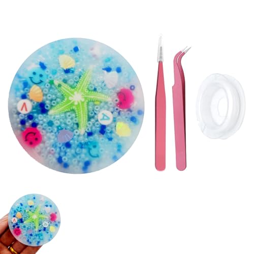 Picky Pad, Picky Pads Mit Pinzette und Elastischem Faden, Skin Picking, Fidget Toys Kinder, Skin Picking Fidget Toys, Skin Picking Abgewöhnen, Reusable Sensorisches Spielzeug Zum Skin Pickin von fufupaw