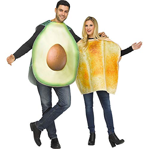Unbekannt Avocado & Toast Fancy Dress Costume for Adults Standard von fun world costumes