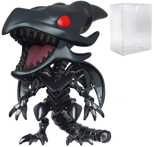 Yu-Gi-Oh! - Red-Eyes Black Dragon Funko Pop! Vinyl Figure (Bundled with Compatible Pop Box Protector Case) von funko