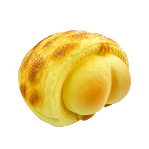 funnysquee Ananas-Brot mit süßem Hintern, langsam aufsteigendes Quetschspielzeug für Kinder, Geburtstagsgeschenk, super weiches Stressabbau-Simulationsbrot, Squishys, duftendes Squishi-Spielzeug von funnysquee