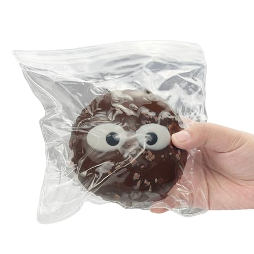 funnysquee Jumbo-Schokoladen-Kugel, Tabas, Squishies, entspannendes Spielzeug, super weich, große Augen, Schokoladenbälle, Stressabbau, lustiges Geschenk für Kinder und Erwachsene funnysquee Jumbo-Schokoladen-Kugel, Tabas, Squishies, entspannendes Spielzeug, super weich, große Augen, Schokoladenbälle, Stressabbau, lustiges Geschenk für Kinder und Erwachsene von funnysquee