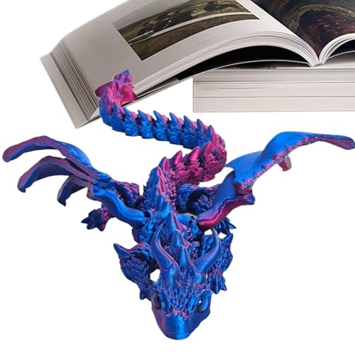 gafdu Artikulierter Drache, Gedruckter Drache - 13 Zoll bewegliches -Tierspielzeug | Fliegendes Drachenspielzeug, Flexibles Chefschreibtischspielzeug, Drachenfigur für Kindertag, Geburtstag, gafdu Artikulierter Drache, Gedruckter Drache - 13 Zoll bewegliches -Tierspielzeug | Fliegendes Drachenspielzeug, Flexibles Chefschreibtischspielzeug, Drachenfigur für Kindertag, Geburtstag, von gafdu