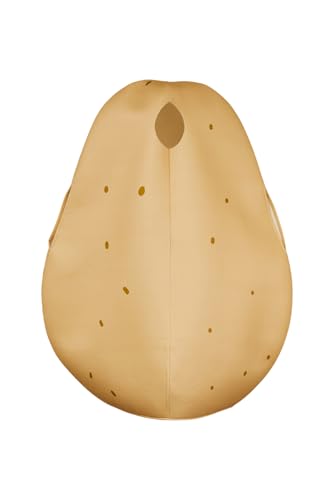 Kartoffel-Kostüm für Damen, lustiges Essen, Cosplay-Kostüme, Erwachsene, Rollenspielzubehör für Halloween-Party von galeeup