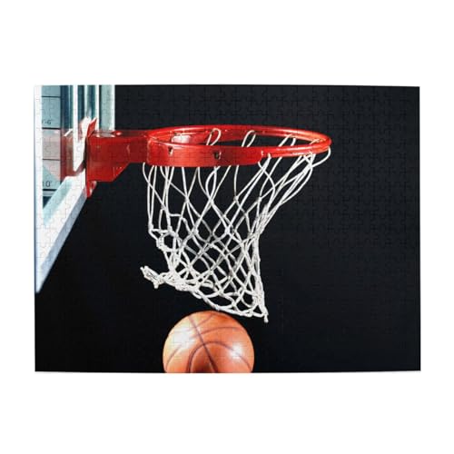 Basketball-Malerei, Sportkunst, 500-teiliges Puzzle für Erwachsene – Holzpuzzle für Erwachsene und ältere Menschen Basketball-Malerei, Sportkunst, 500-teiliges Puzzle für Erwachsene – Holzpuzzle für Erwachsene und ältere Menschen von gawuoab