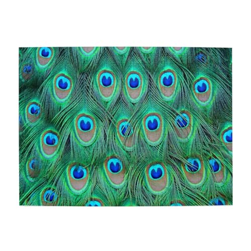 Bezaubernder grüner Pfau, 500-teiliges Puzzle für Erwachsene – Holzpuzzle für Erwachsene und ältere Menschen Bezaubernder grüner Pfau, 500-teiliges Puzzle für Erwachsene – Holzpuzzle für Erwachsene und ältere Menschen von gawuoab