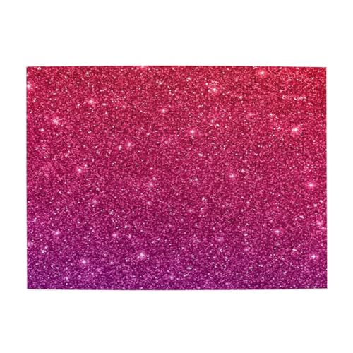 Farbverlauf-Pailletten-Glitzer, 500-teiliges Puzzle für Erwachsene – Holzpuzzle für Erwachsene und ältere Menschen von gawuoab