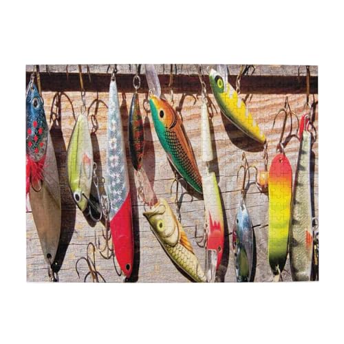 Fischfischer-Scheunentor, rustikal, 500 Teile Puzzle für Erwachsene – Holzpuzzle für Erwachsene und ältere Menschen Fischfischer-Scheunentor, rustikal, 500 Teile Puzzle für Erwachsene – Holzpuzzle für Erwachsene und ältere Menschen von gawuoab