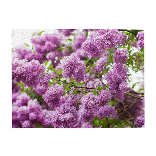 Flieder, 500-teiliges Puzzle für Erwachsene – Holzpuzzle für Erwachsene und ältere Menschen Flieder, 500-teiliges Puzzle für Erwachsene – Holzpuzzle für Erwachsene und ältere Menschen von gawuoab