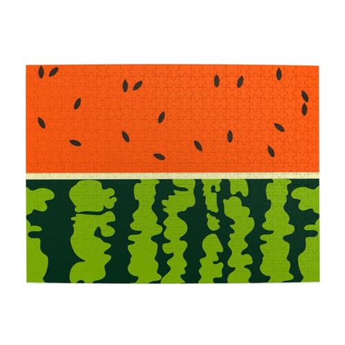 Wassermelonen-Puzzle, 2.500 Teile, für Erwachsene – Holzpuzzle für Erwachsene und ältere Menschen von gawuoab