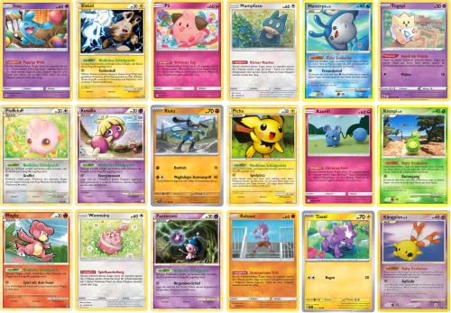 Pokemon Karten - 4er Pokemon Set - Baby Pokemon von geco