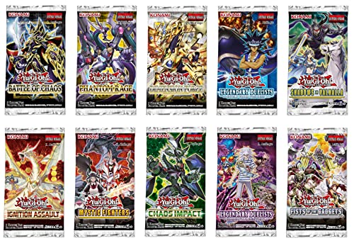 Yu-Gi-Oh! Yugioh Mystery Box - Boosterangebot - Verschiedene Sets - 1 zufälliges Boosterpack - Deutsch - Yugioh Karten von geco