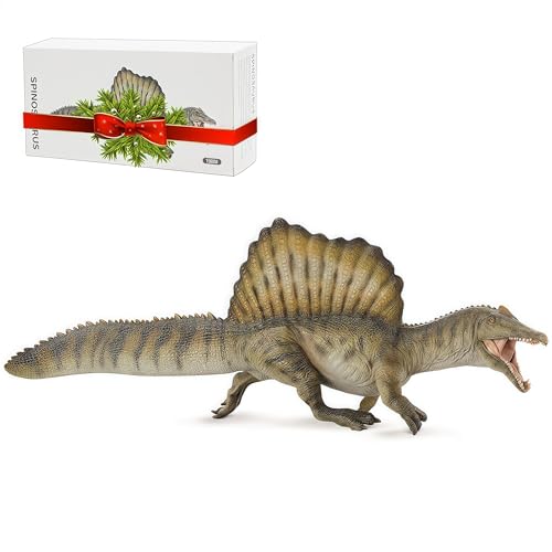 Gemini&Genius Spinosaurus Actionfigur Spielzeug, Spinosaurors Dinosaurier mit beweglichem Kiefer, schöne und genaue Skulpturen von Dino Spielzeugfigur, Sammlung, Display & Spielen für Kinder Gemini&Genius Spinosaurus Actionfigur Spielzeug, Spinosaurors Dinosaurier mit beweglichem Kiefer, schöne und genaue Skulpturen von Dino Spielzeugfigur, Sammlung, Display & Spielen für Kinder von gemini&genius