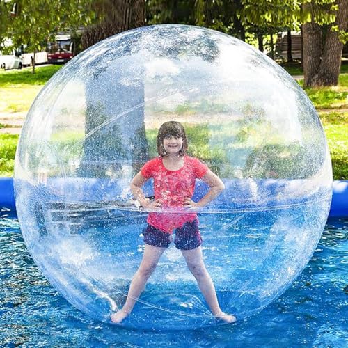 1,5/2/2,5 M Aufblasbare Humanhamsterkugel für Erwachsene, Wasserwanderung mit Luftgebläsepumpe, Langlebiger PVC -wasserdichte Zorb -Ball für Garten, Strand, Park, Schwimmbad 2.5M 1,5/2/2,5 M Aufblasbare Humanhamsterkugel für Erwachsene, Wasserwanderung mit Luftgebläsepumpe, Langlebiger PVC -wasserdichte Zorb -Ball für Garten, Strand, Park, Schwimmbad 2.5M von generic