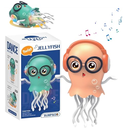 Tanzes Tintenfischspielzeug, Crazy 8-Big Auto-Dance Octopus-Spielzeug mit LED & Musik, interaktives Kriechspielzeug, elektrische Krabbeln automatische Hindernisvermeidungssensor-Spielzeuge Tanzes Tintenfischspielzeug, Crazy 8-Big Auto-Dance Octopus-Spielzeug mit LED & Musik, interaktives Kriechspielzeug, elektrische Krabbeln automatische Hindernisvermeidungssensor-Spielzeuge von generic