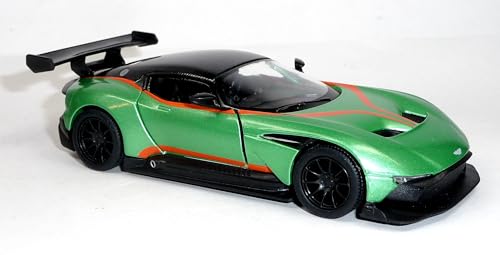 generisch Aston Martin Vulcan Sammlermodell 12,6 cm grün metallic Neuware generisch Aston Martin Vulcan Sammlermodell 12,6 cm grün metallic Neuware von Kinsmart