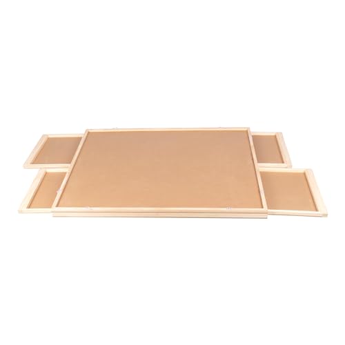 genialo Puzzle-Tisch drehbar inkl. Abdeckung, Tisch mit 4 ausziehbaren Schubladen, Puzzle-Unterlage, für 500, 1000 oder 1500 Teile, MDF, Kiefernholz, braun genialo Puzzle-Tisch drehbar inkl. Abdeckung, Tisch mit 4 ausziehbaren Schubladen, Puzzle-Unterlage, für 500, 1000 oder 1500 Teile, MDF, Kiefernholz, braun von genialo