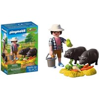 Landwirt mit Hängebauchschwein von PLAYMOBIL