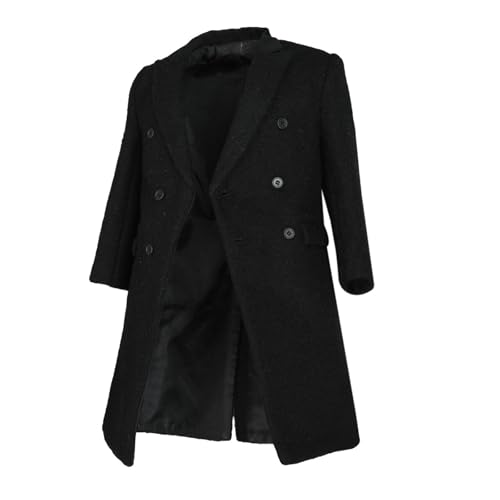1/6 Maßstab Figur Langarm Mantel für 12 Zoll Puppen Kostüm Zubehör Zweireiher Trenchcoat 1/6 Maßstab Figur Langarm Mantel für 12 Zoll Puppen Kostüm Zubehör Zweireiher Trenchcoat von getuse
