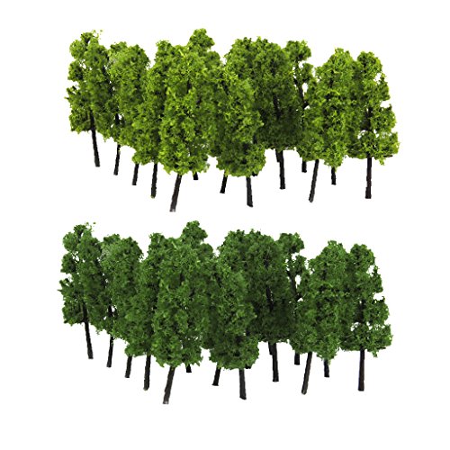 20-teiliges Modell-Baum-Set für Zug, Eisenbahn, Diorama, Kriegsspiel, Szenerie Z, Maßstab 1:200, gemischte Mikro-Landschaftsszenen-Dekoration 20-teiliges Modell-Baum-Set für Zug, Eisenbahn, Diorama, Kriegsspiel, Szenerie Z, Maßstab 1:200, gemischte Mikro-Landschaftsszenen-Dekoration von getuse