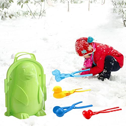 5 Stück niedliche Schneeball-Maker-Clips für Kinder, Outdoor-Schneespiel und Schneemannherstellung 5 Stück niedliche Schneeball-Maker-Clips für Kinder, Outdoor-Schneespiel und Schneemannherstellung von getuse