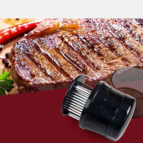 56 Nadeln Edelstahl Fleischklopfer Werkzeug für Steak Schweinekotelett Rind Huhn Küche 56 Nadeln Edelstahl Fleischklopfer Werkzeug für Steak Schweinekotelett Rind Huhn Küche von getuse